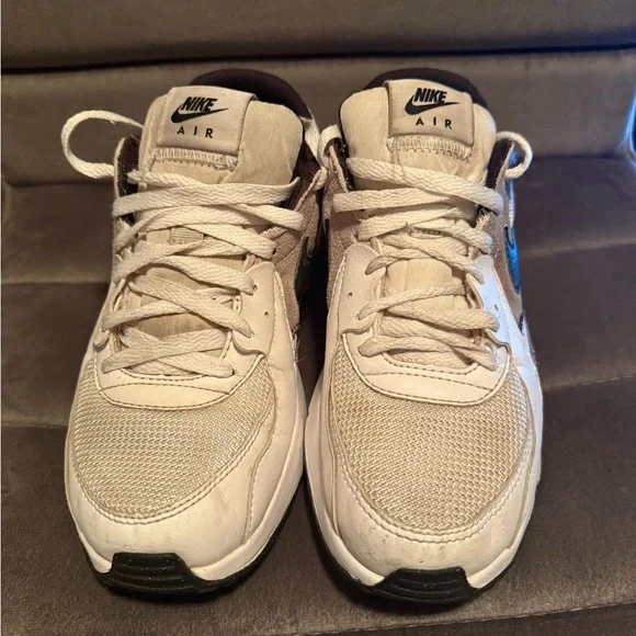 Nike Women's Air Max Excee Sneakers - Cream, Pink, and Black - Picture 2 of 4